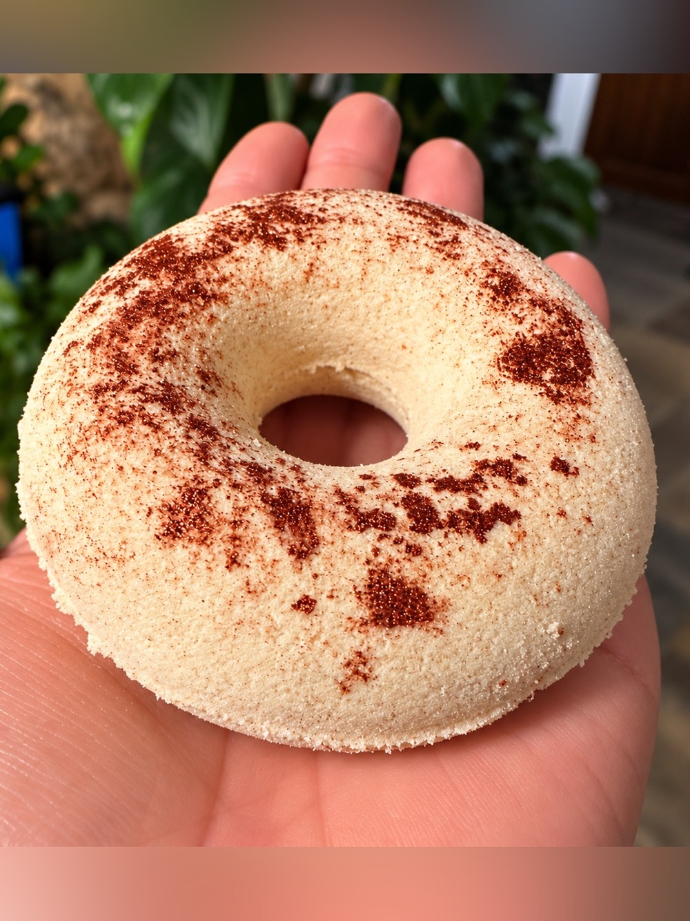 HONEYSUCKLE ROSE handmade Donut Bathbomb!